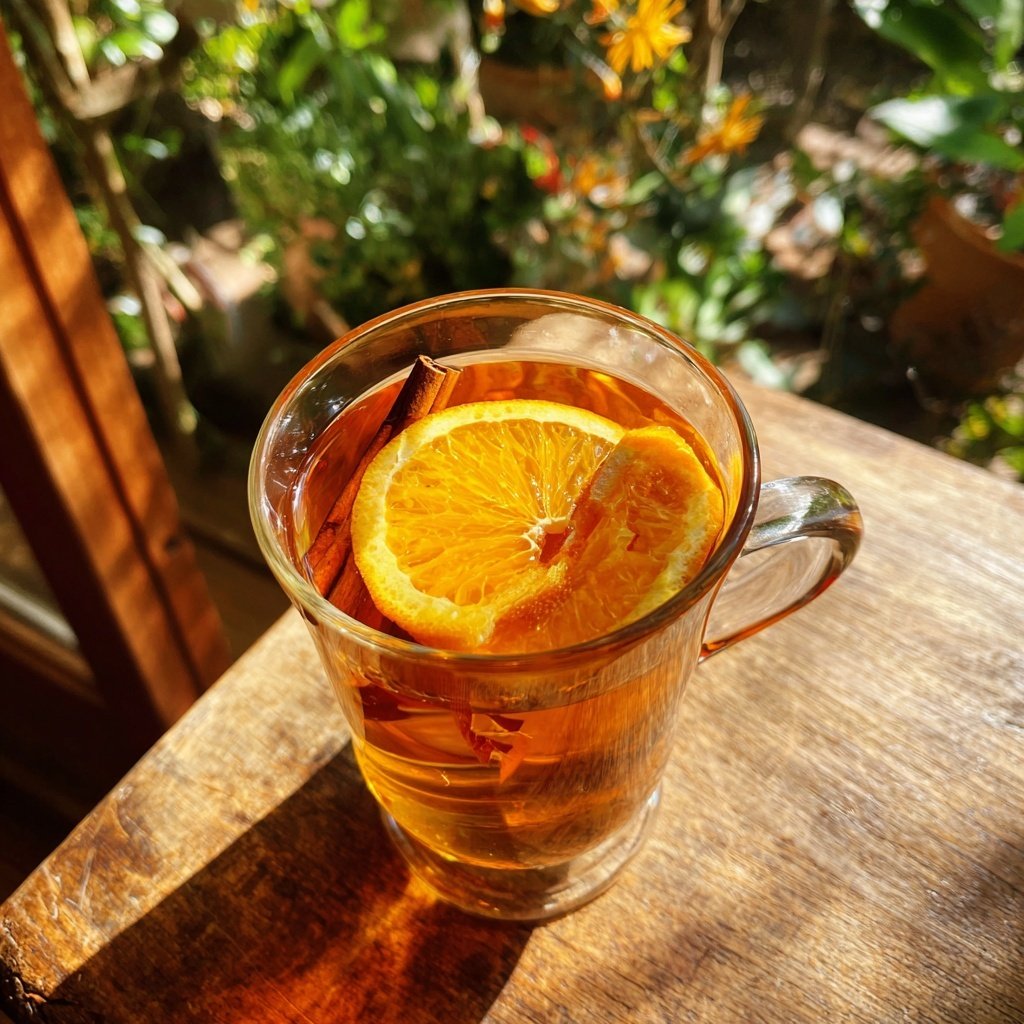 Orange Cinnamon Green Tea