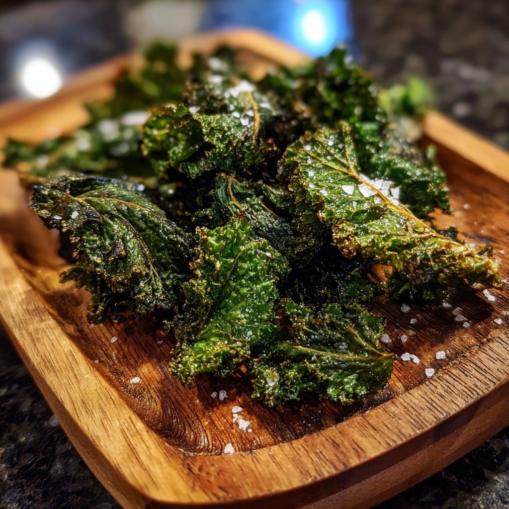 Crispy Kale Chips Delight