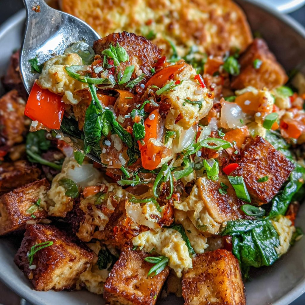 Tofu Scramble Breakfast Bowl