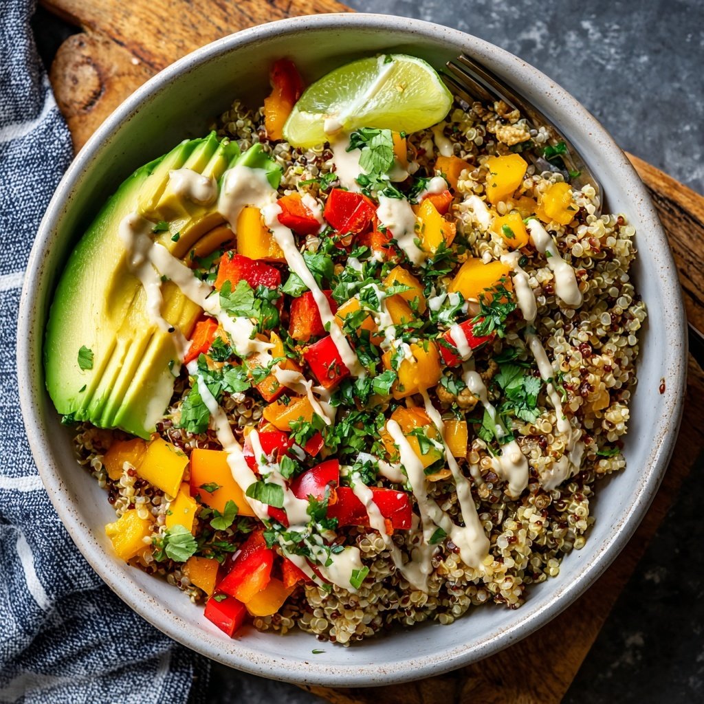 Healthy Quinoa Chicken Bowl