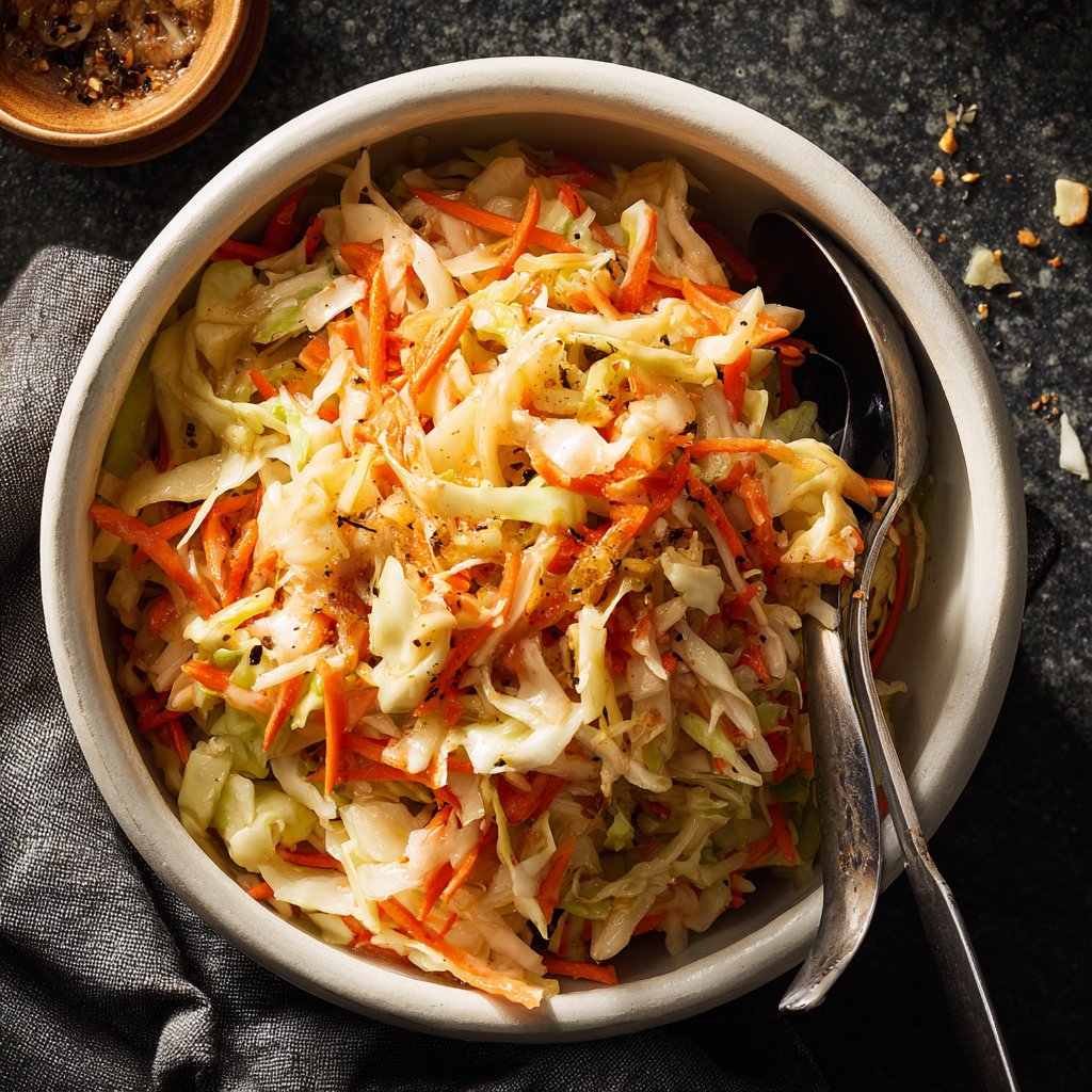 Old Fashioned Coleslaw with Vinegar