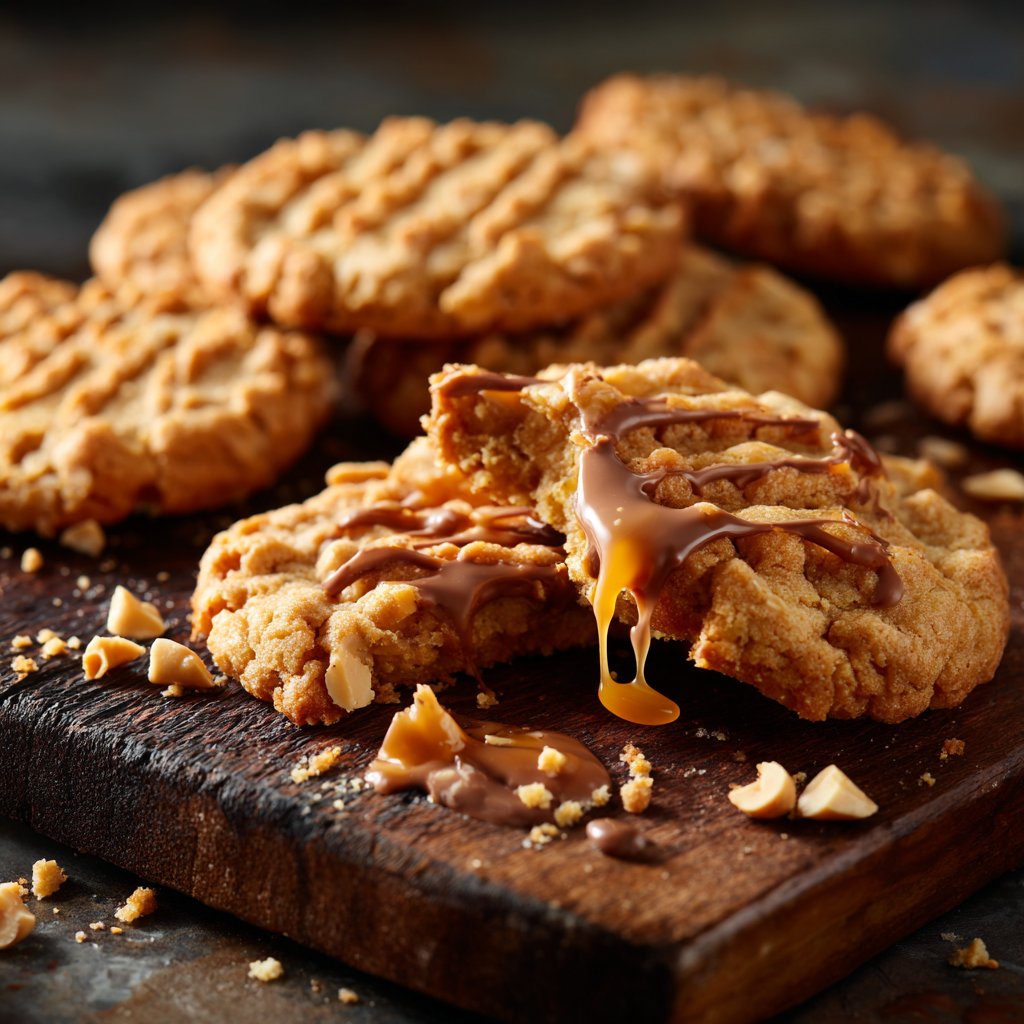 Peanut Crunch Spring Cookies